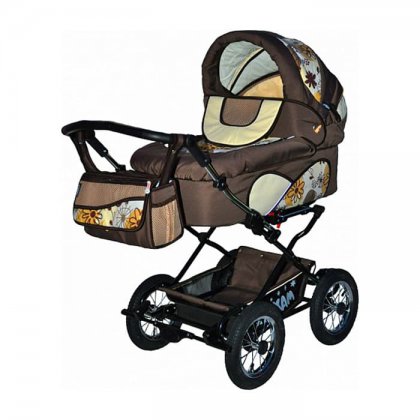 Коляска Stroller B&E Maxima Standart с подсветкой 2 в 1 85