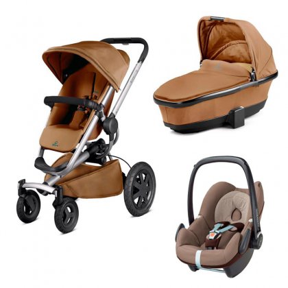 Коляска Quinny Buzz 4 Xtra 3 в 1 TOFFEE CRUSH
