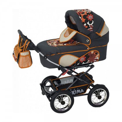 Коляска Stroller B&E Maxima Standart с подсветкой 2 в 1 28