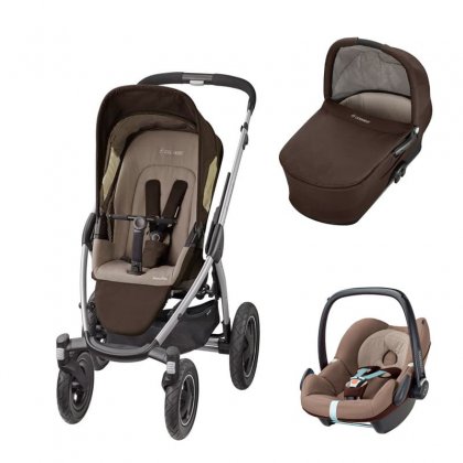 Коляска Maxi-Cosi Mura plus 4 3 в 1 earth brown