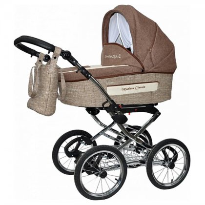 Коляска Stroller B&E Maxima Classic 2 в 1 502