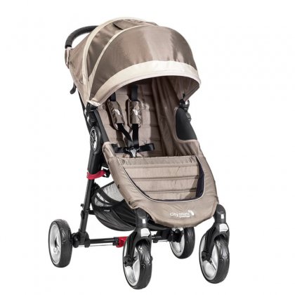 Коляска Baby Jogger City Mini Single 4Weel прогулочная Beige / Arena