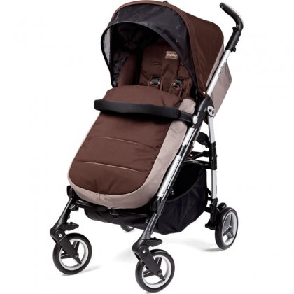 Коляска Peg-Perego Si трость mokka