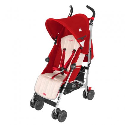 Коляска Maclaren Quest sport трость Cardinal Wheat