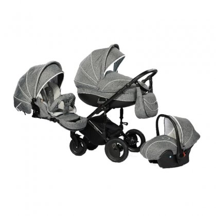 Коляска Tutis Zippy Pia 3 в 1 len-grey 311