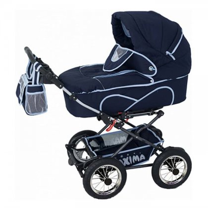 Коляска Stroller B&E Maxima Mega с подсветкой 2 в 1 45