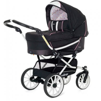 Коляска Emmaljunga Edge Duo Combi 2 в 1 PINK