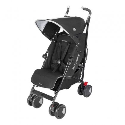 Коляска Maclaren Techno XT трость Black Black Frame