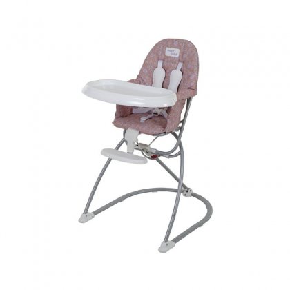 Стульчик для кормления Happy Baby Steven pink
