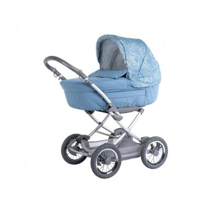 Коляска Happy Baby Charlotte для новорожденных blue