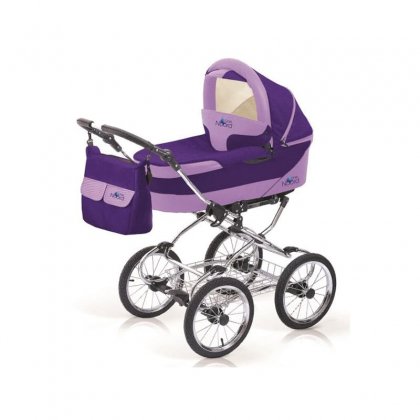Коляска Noordline Edel 2 в 1 plum berry