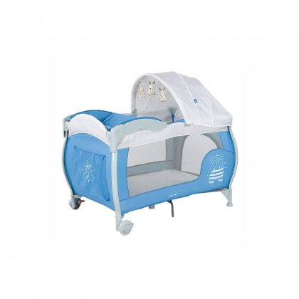 Манеж Happy Baby Lagoon blue
