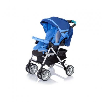 Коляска Jetem Cozy прогулочная blue