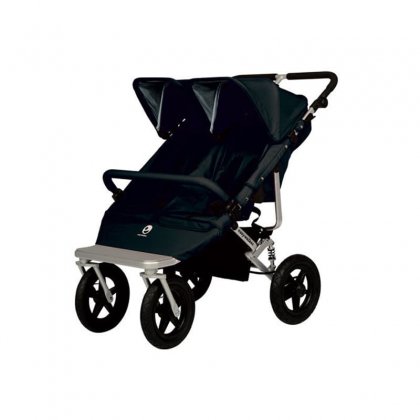 Коляска Easy Walker DUO для двойни-тройни cool black