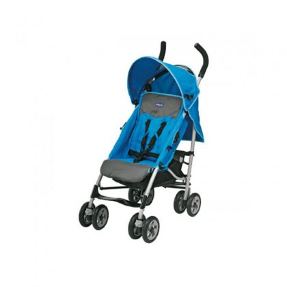 Коляска Chicco Evolution stroller трость blue
