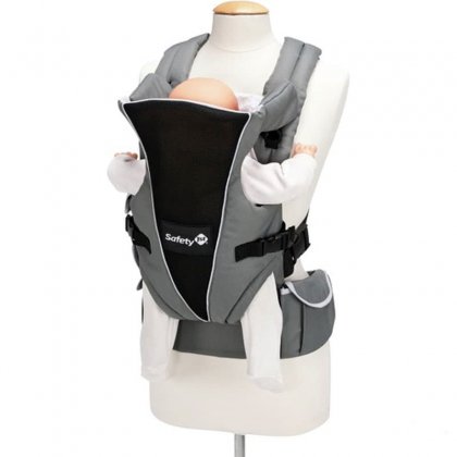 Кенгуру Safety 1st UNI-T BABY CARRIER Серый - Черный