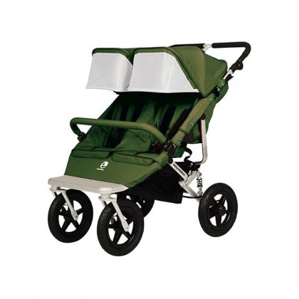 Коляска Easy Walker DUO для двойни-тройни olive green