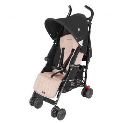 Коляска Maclaren Quest sport трость black champagne
