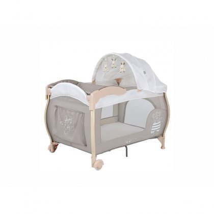 Манеж Happy Baby Lagoon beige