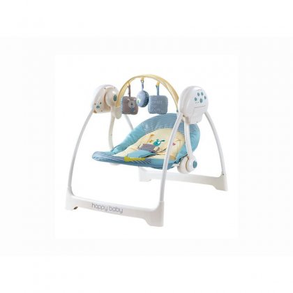 Шезлонг Happy Baby Fun system blue