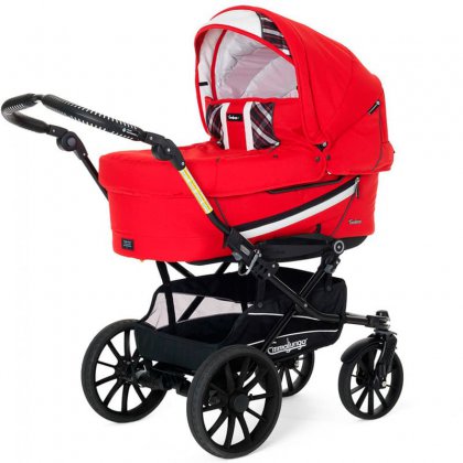 Коляска Emmaljunga Edge Duo Combi 2 в 1 Eton Red