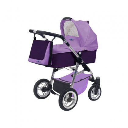 Коляска Noordline Edel Viva 2 в 1 Plum Berry