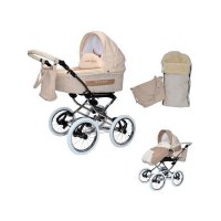Коляска Stroller B&E Maxima Classic 2 в 1 Полная комплектация