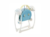 Шезлонг Happy Baby Fun system blue