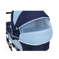 Коляска Stroller B&E Maxima Standart с подсветкой 2 в 1 Окошко для проветривания