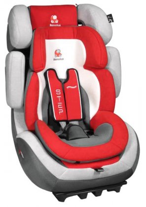 Автокресло Renolux Step группа 1-2-3 Red