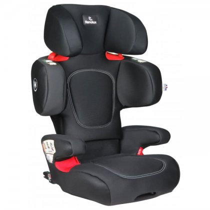 Автокресло Renolux StepFIX NEW с isofix Total Black