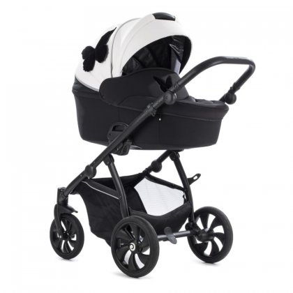Коляска Tutis Aero 2 в 1 Limited Edition 117 Черная с бабочкой