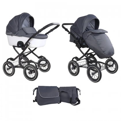 Коляска Tutis Zippy Classic New 2 в 1 810 Белый короб/Хамелеон