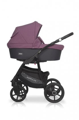 Детская Коляска Riko Basic Bella 2 в 1 04 серый-сиреневый