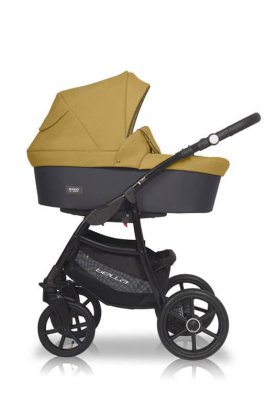 Детская Коляска Riko Basic Bella 2 в 1 05 серый-оранжевый
