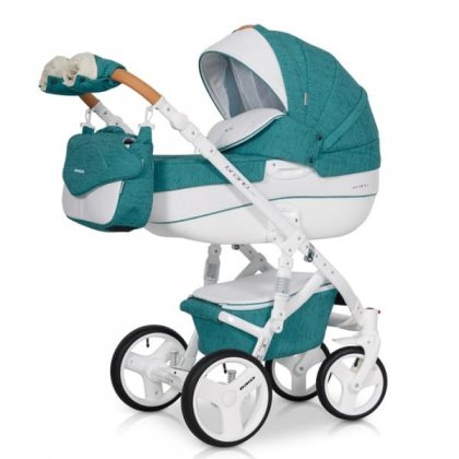 Детская коляска Riko Brаno Lux 2 в 1 03 Malachit