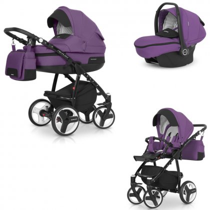 Детская коляска Riko Re-Flex 3 в 1  07 Plum