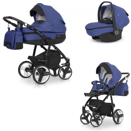 Детская коляска Riko Re-Flex 3 в 1 01 Sapphire