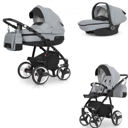 Детская коляска Riko Re-Flex 3 в 1 08 Grey Fox