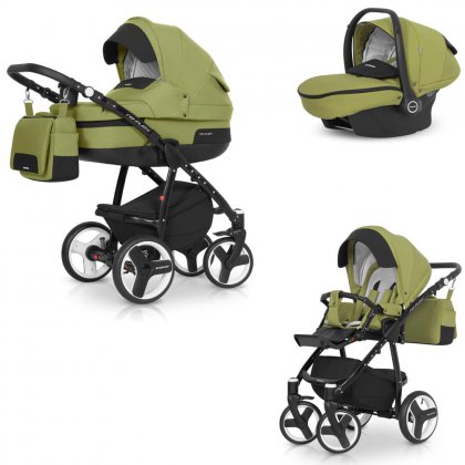 Детская коляска Riko Re-Flex 3 в 1 05 Green Olive