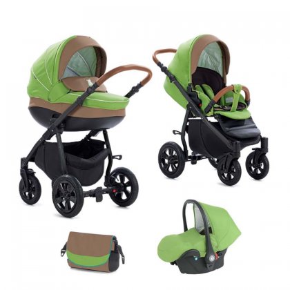 Коляска Tutis Tapu 3 в 1 432 Коричневый/Киви