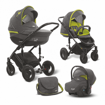 Коляска Tutis Pia + база Isofix 3 в 1 352