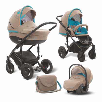 Коляска Tutis Pia + база Isofix 3 в 1 359