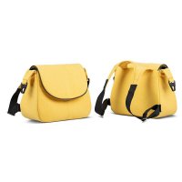 Коляска Tutis Viva Life 2019 2 в 1 075/2 Пастельно-жёлтый+Кожа Шафрановый