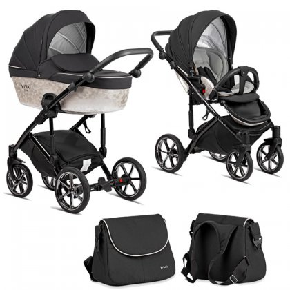 Коляска Tutis Viva Life Majestic 2 в 1 041/2 Silver
