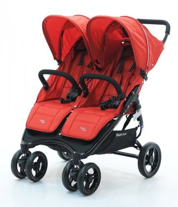 Коляска Valco Baby Snap Duo для двойни Carmine red