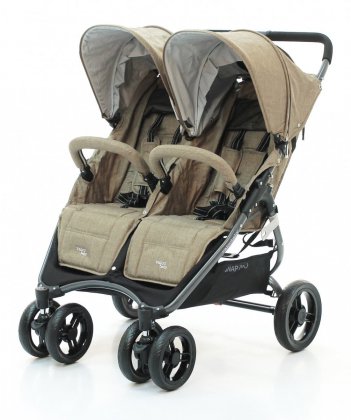 Коляска Valco Baby Snap Duo для двойни Brown