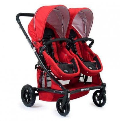 Коляска Valco Baby Zee Spark Duo для двойни Stawberry waffle