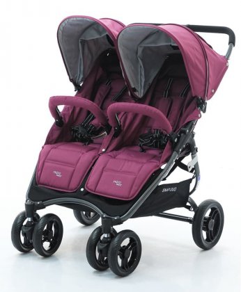 Коляска Valco Baby Snap Duo для двойни Wine