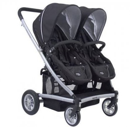 Коляска Valco Baby Zee Spark Duo для двойни Raisin waffle